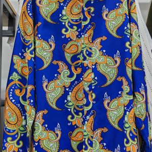 佩斯利花纹衬衫